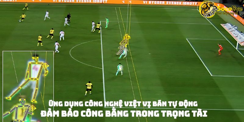 Ứng Dụng Công Nghệ Việt Vị Bán Tự Động: Đảm Bảo Công Bằng Trong Trọng Tài 3 Ứng Dụng Công Nghệ Việt Vị Bán Tự Động: Đảm Bảo Công Bằng Trong Trọng Tài